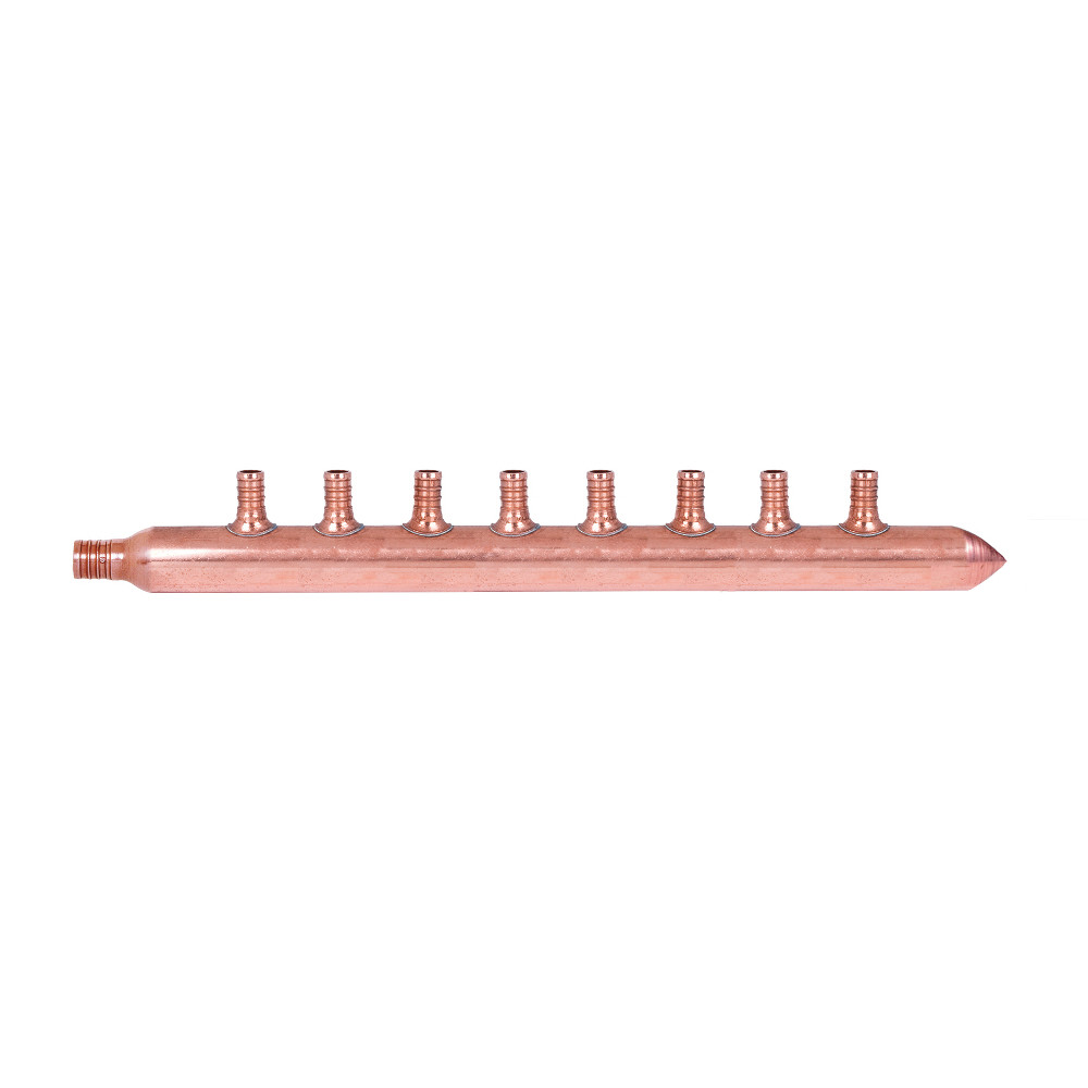 8 port 1/2″ PEX Plumbing Manifold Sioux Chief CLOSED
