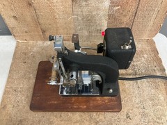 Kingsley Model M-100-BA Hot Foil Stamp Press Machine – Works No Handle Or Stamps
