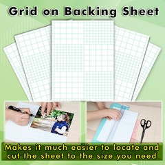 100 Koala Self-Adhesive Laminating Sheet 9×12 Clear Peel n Stick No Machine Need
