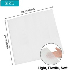 100 Pack Foam Wrap Sheets for Packing Storage Shipping Moving Supplies, Cushi…