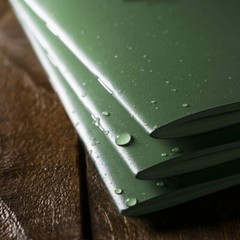 Rite In The Rain Mini Stapled Binding Notebook 3 Pack Green Field-Flex Cover