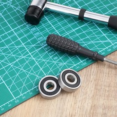 2Pcs 6200 RS Ball Bearings 10x30x9mm Deep Groove Sealed Ball Bearing Stable P…