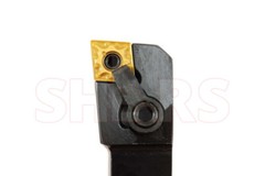 SHARS 1/2 X 4″ RH MCLN INDEXABLE TURNING TOOL HOLDER CNMG NEW P]