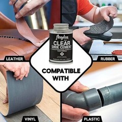 Angelus Clear Shoe Cement 4 Oz