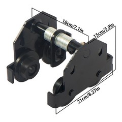 0.5Ton/1100LBS I-Beam Trolley Alloy Steel Double Wheel 55-135mm Adjustable
