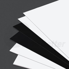 PVC Sheet Plastic Sheet Panel DIY project Thin Hard Plastic Plat Thick 0.2mm-5mm