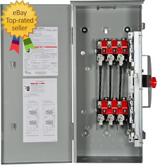 DTGNF323R 100-Amp, 3 Pole 240-Volt, 3 Wire Non-Fused General Duty Double Throw T