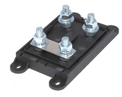 MEGA Style Double Fuse Block Holder w/ Cover 100A-300A 12/24V, Includes Fuses