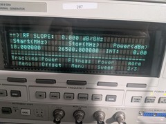 💪HP Agilent 83630B Signal Generator Cw/Sweeper Opt 8+1 NIST Cal’d! 26.5 Ghz 💪