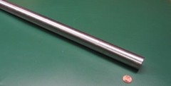 4140/4142 Steel Rod, Metric 30 mm Dia. (-0.051) x 1 FT Length