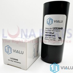 VIALU – 105-126 uf/MFD 220-250 VAC volts Round Start Capacitor 50/60 Hz