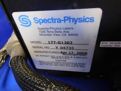 Spectra-Physics 177-G1202 Air-Cooled Argon Ion Laser Head / WARRANTY