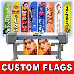 15′ Regular Print Custom Swooper Advertising Flag Feather Banner + Pole & Spike