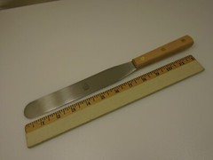Dexter USA NOS 8 inch Hi Carbon Steel Spatula Palette Knife US Russell 1967