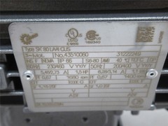 243014 New-No Box; Nord SK 80 LA/4 CUS AC Motor 1-1/2HP 230/460V 1680RPM