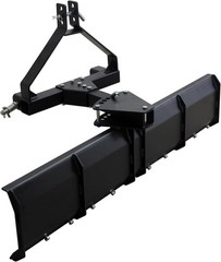 52″ 3-Point Tractor Rear Grading Blade Heavy Duty Steel Scraper for Cat 0 Cat 1