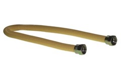 Falcon Stainless SGC12ODC48 Polymer Coated Stainless Steel Gas Connector 1/2-Inc