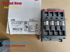 NEW ABB Contactor AX12-30-10-84 AC 110V 50/60Hz AX12-30-10 US Free TAX