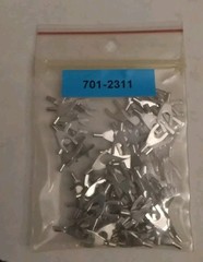 FORK TERMINAL 26-24 AWG #6 STUD SIZE NON-INSULATED 100/BAG CONCORD 701-2311