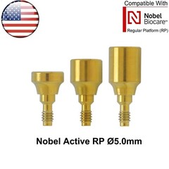 US Fit Nobel Active Healing Abutment NP/RP Impression Coping Closed/Open Tray