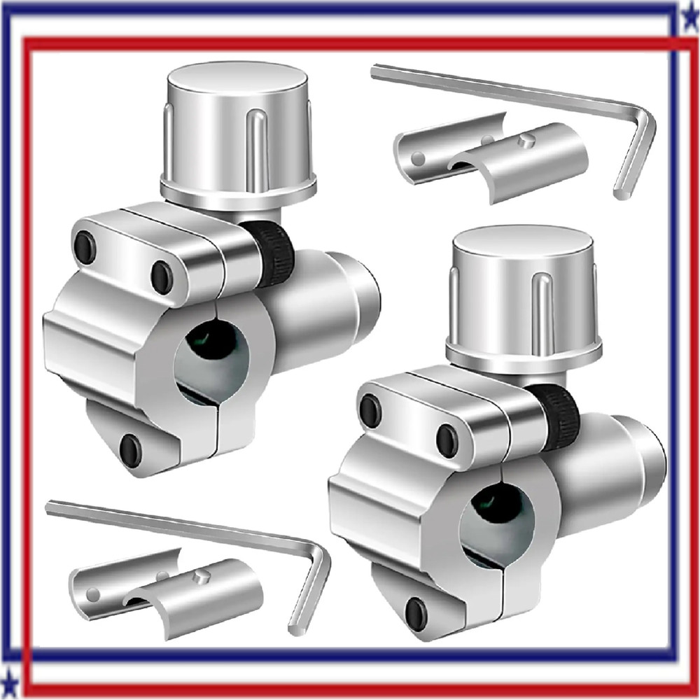 2 Set BPV-31 Refrigerator Puncture Valve Line Tap Piercing Valve for HVAC A/C US