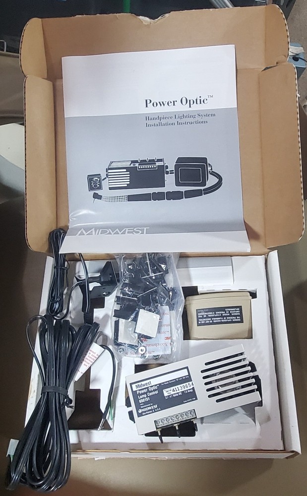 Midwest Dental Power Optic Lighting System, Fiber Optic, New, 650187