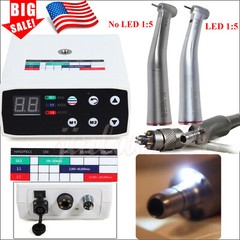 NSK Style Dental Brushless LED Electric Micro Motor 1:5 Increasing Handpiece OEM