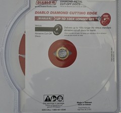 Diablo 6 in. Diamond Metal Cut-Off Wheel 0.047 in. x 7/8 in. 1 pk