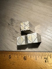 Printing Blocks “ Ornamental Borders “ Diamond Shape Lead Blocks