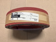 VSM Abrasive Belts, 36 Grit ceramic Y-wt 3″ x 132″ 4 PACK!!
