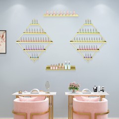 Rhombus?Nail?Polish?Racks, Wall-mounted Nail Polish Racks, 5-tier Display Racks