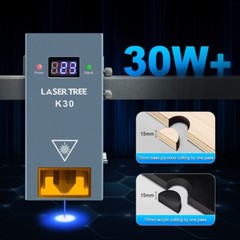 30W 20W 10W Optical Power Laser Module Kit for Laser Cutting Engraver DIY Tool