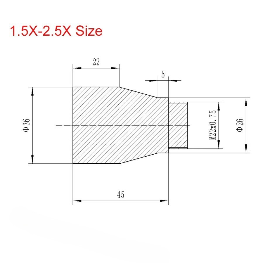 1pc Laser Beam Expander Collimator 532/632/808/915/1064nm Optical Beam Shrinker