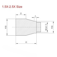 1pc Laser Beam Expander Collimator 532/632/808/915/1064nm Optical Beam Shrinker