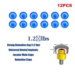 US Overdenture Locator Core Tool Retention Male Caps Implant Inserts Extraction