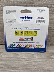 New Genuine Brother P-Touch TZe-231 2PK Black on White Tape (Free Shipping)