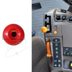 R161382 72358 Red Gear Shift Ball Knob Fits John Deere Tractor