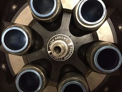 Beckman Js-13.1 Centrifuge Rotor with tubes 13000 Rpm