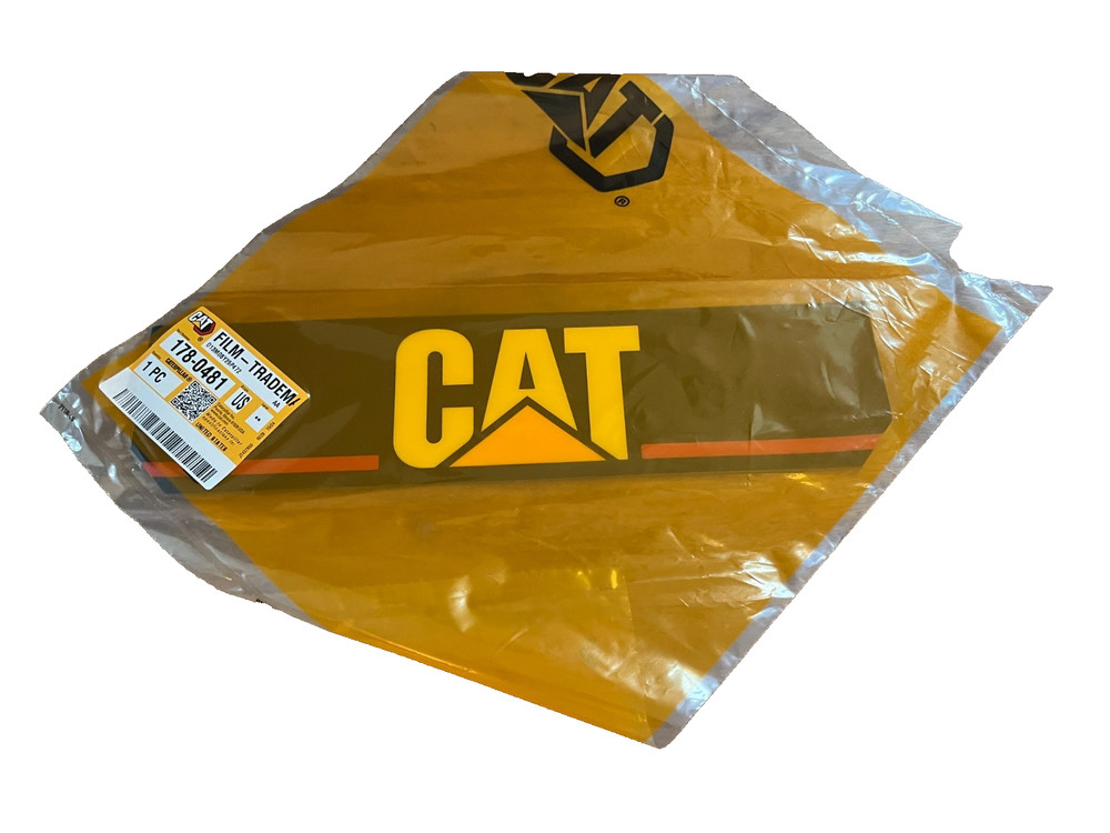 Caterpillar OEM Cat 178-0481 Long Strip 288 mm Identification Film C15, C16