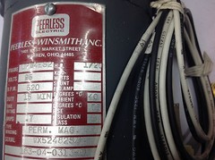 Peerless 183-04-0313-0 Servo Motor 95V DPM4ES2 Frame 520 RPM 1/20HP. NEW IN BOX