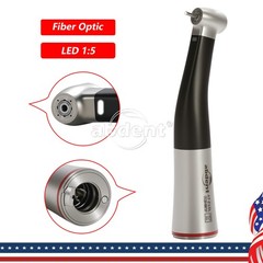 1-10 Ab abdent 1:5 LED Fiber Optic Increasing Electric Contra Angle Handpiece