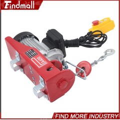 Findmall Mini Electric Hoist PA400 880lbs 14ft/4.2m Wired Remote Control 980W