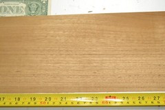 Ugly Teak Raw Wood Veneer Sheet 5.5 x 31 inches 1/42nd 4666-18