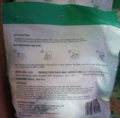 KN95 Protective Mask Earloop Style 10 Pcs Per Bag Lot Of 10 Bags 100 total