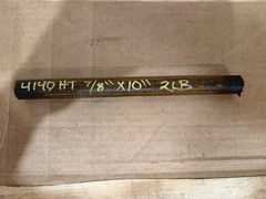 One Piece 4140 Hot Rolled Steel Bar Round Stock Heat Treated 7/8” OD x ~10”
