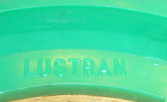 Lot of 2 John Deere Lustran B8*24 Plastic Seed Corn Planter Plates (Used)