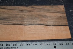 Ebony Raw Wood Veneer Sheet 7 x 31 inches 1/42nd thick IFP-DS1