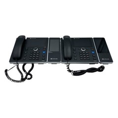 Lot of 2 AudioCodes C455HD, Microsoft Teams IP Phone 5” Color Touch Screen Phone