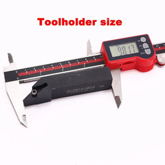 16mm Lathe Turning Tool Holder Indexable Carbide Inserts For Aluminum Copper USA