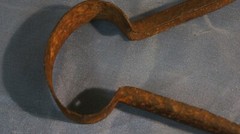 Vintage HAND SHEEP SHEARS WOOL CLIPPERS CUTTERS TOOL 13 INCHES LONG MARK-F ERES